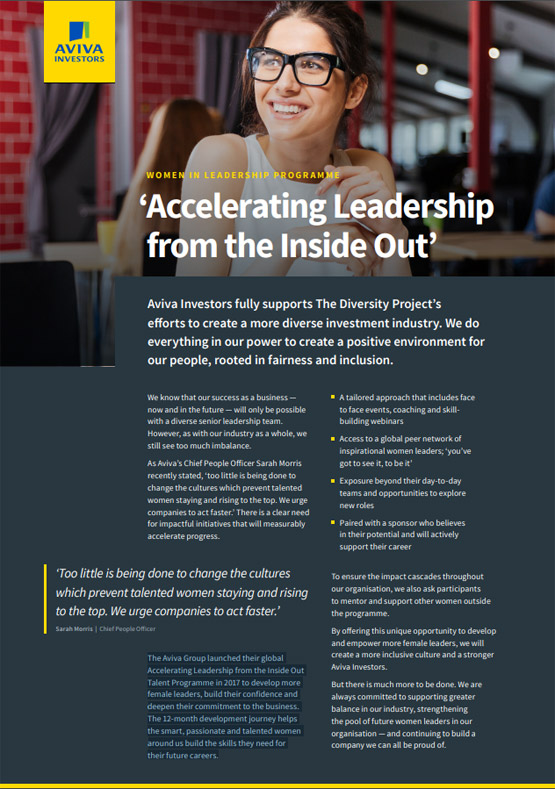 Image for Aviva Women in Leadership Programme: Accelerating Leadership from the Inside Out