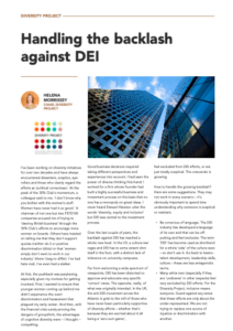 Image for Handling the backlash against DEI